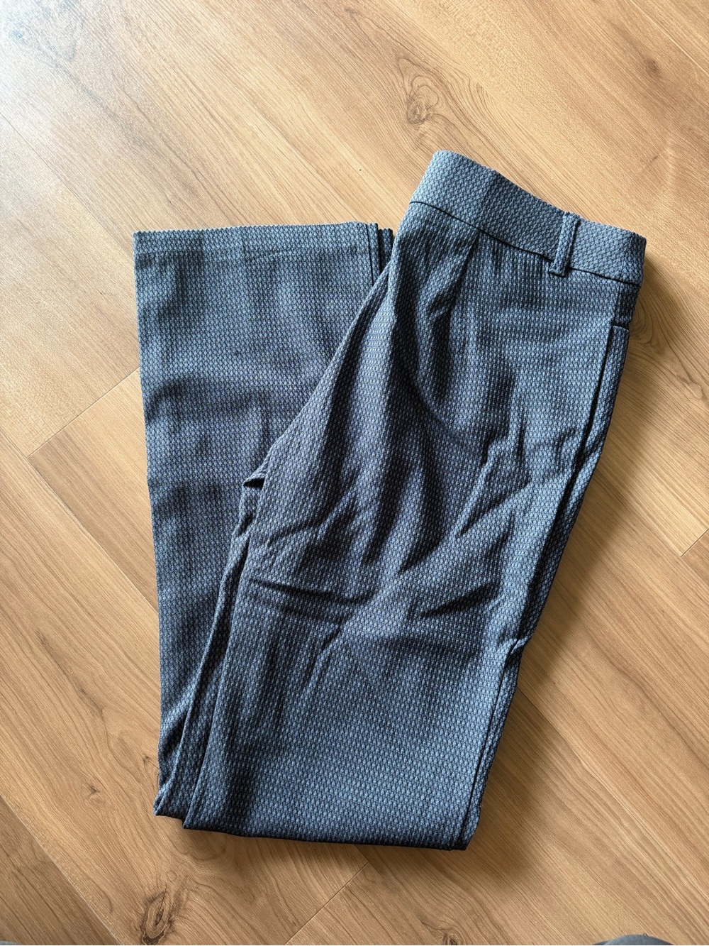 Maurices Textured Gray Dress Pants